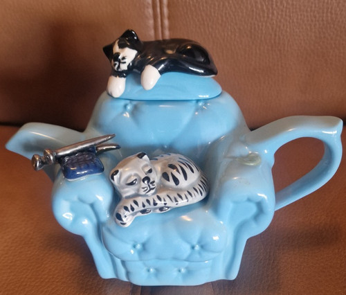 Vintage swineside teapot with - vintage,