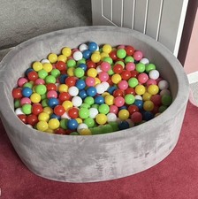 Grey Ball Pit with Multi