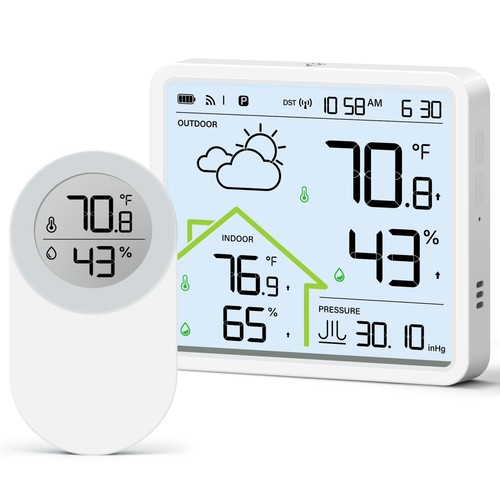 Weather station with remote - weather,