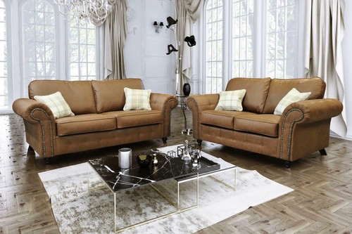 Leather seat oakland brown - 3&2,