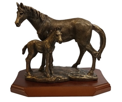 Personalised bronze standing - personalised,