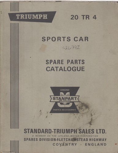 Triumph tr4 - triumph, (