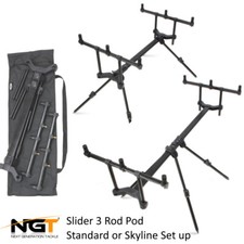NGT Slider Rod Pod Carp