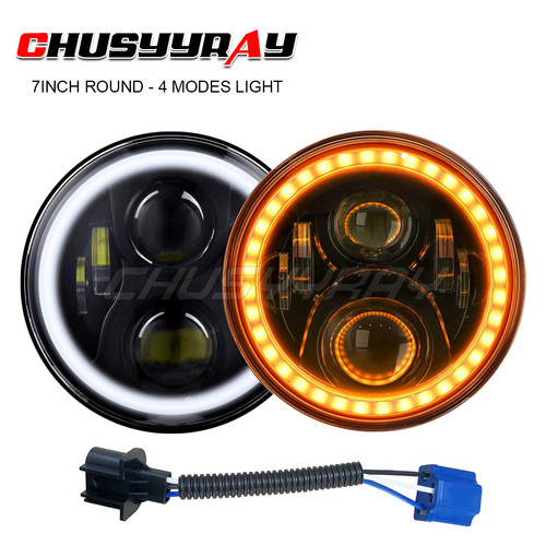 Inch led headlights halo for - inch,