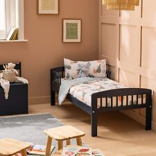 Jesse Toddler Bed Frame - Ink Blue | Kids Bedroom Furniture Wooden Starter Bed
