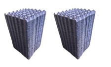 LARGE BUNDLE PACK OF 154 EGG TRAYS - BLUE - CRATES HOLD 30 eggs