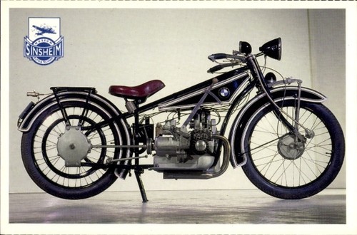 Postcard motorcycle bmw r32 - postcard,