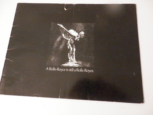 Rolls royce still - rolls-royce, a