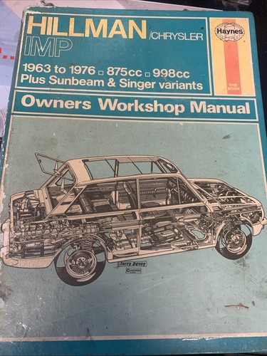 Hillman chrysler imp - chrysler,