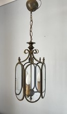 Vintage French Brass Framed