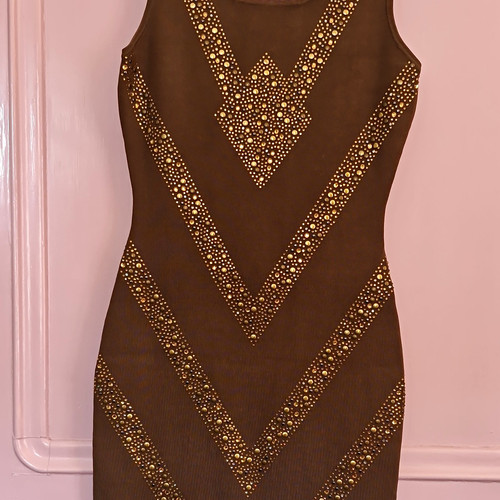 Karen millen khaki studded - millen,