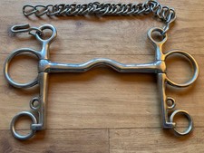 Ported Pelham 5.5” double