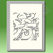 Graffiti Background Stencil