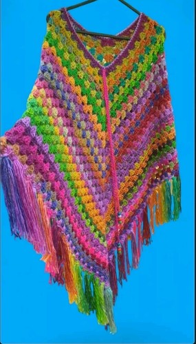 Handmade crochet grannysquare - handmade,