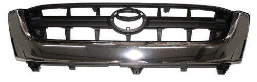 Front radiator grille chrome - front,