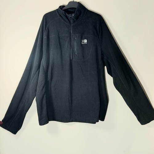 Karrimor black fleece zip - karrimor, ½