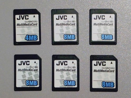 Jvc multimediacard mmc - 6x,