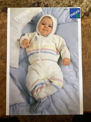 Baby knitting patterns - zip, up