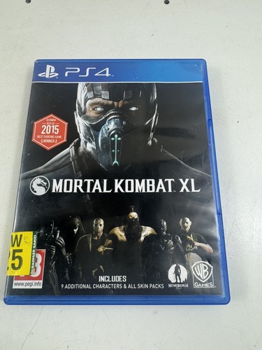 Mortal kombat playstation - mortal, xl