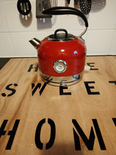 Haden Toaster and Kettle Red