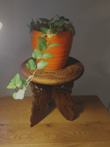 Small vintage indian - indian, carved