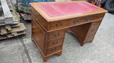 Reproduction pedestal desk 8