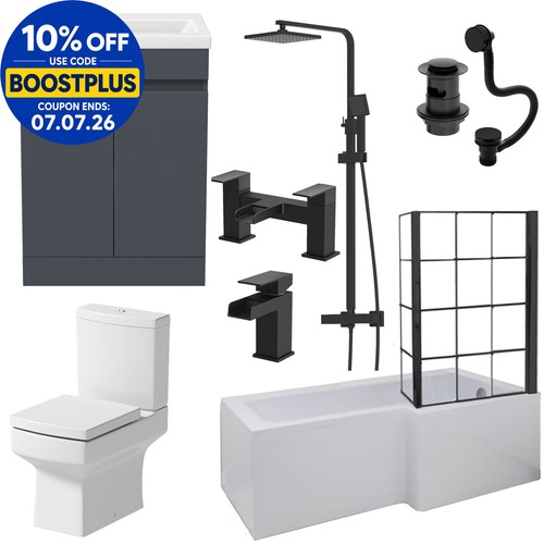 Complete bathroom suite 1700 - 1700, l