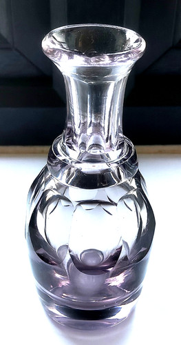 Antique georgian glass lilac - georgian,