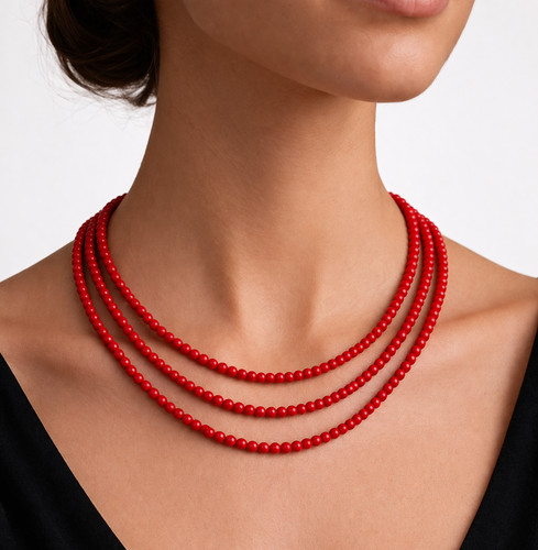 Red round shape - 4, mm