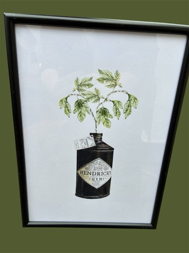 Hendricks gin botanical print - hendricks,