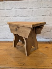 Antique Rustic Pine Foot