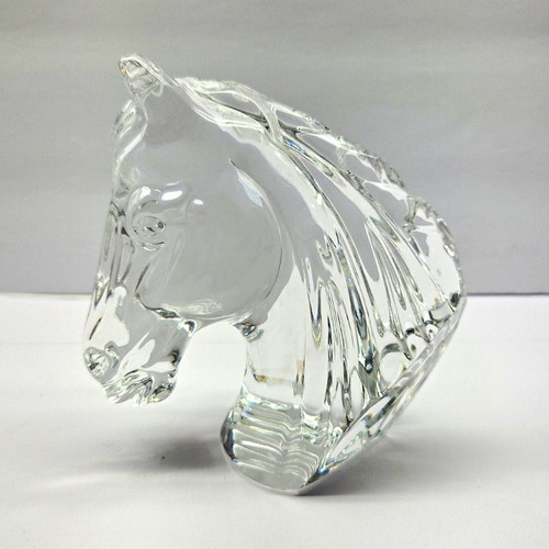 Waterford crystal horse - crystal, head