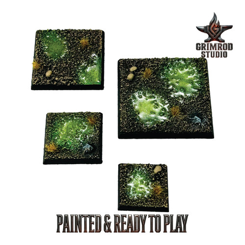 Swamp painted resin bases for - swamp,