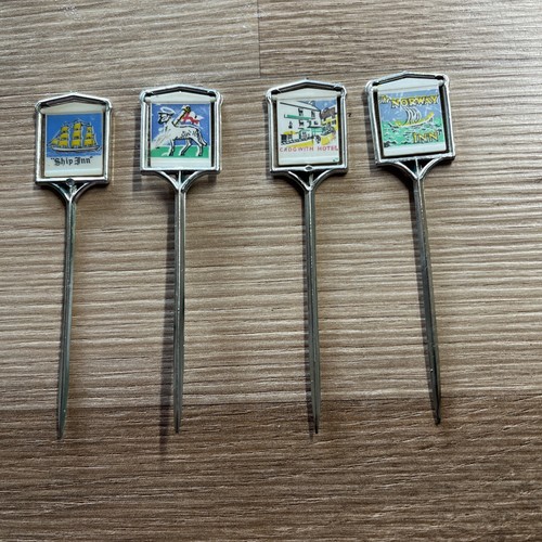 Set vintage retro plastic - of,