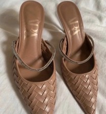 Zara Leather Court Heels 