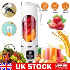 Cordless Electric Fruit Juice Maker Portable Blender Smoothie Juicer 10 Blades