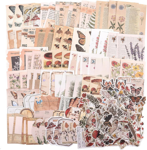 Vintage scrapbook supplies - scrapbook,