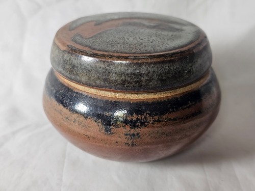 Lovely studio pottery lidded