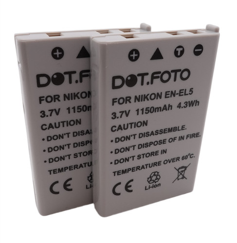 El5 battery for nikon - 2x,