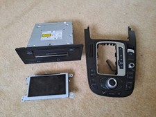 Audi A4 S4 Multimedia Sat Nav MMI Screen Full Set 8T0919604 8R2035652A 8T0919611