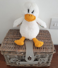 Vintage BHS Microwaveable Duck Soft Toy Bed Warmer (British Home Stores) - 10"