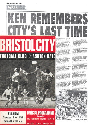 Bristol city fulham 24 - bristol,