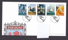 GB 2003 FIRST DAY COVER: BRITISH PUB SIGNS, CROSS KEYS, HEREFORD H/S