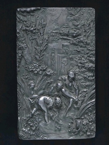 Antique pewter raised - antique,