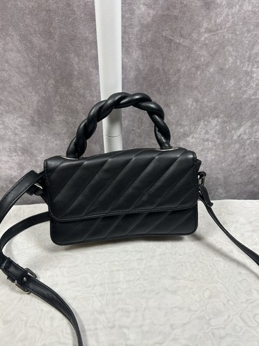 Primark black quilted faux - black,