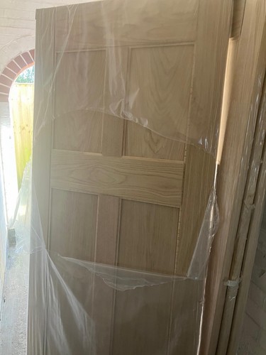 Brand new oak doors - brand, (see