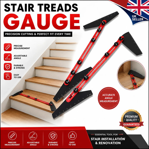 Stair tread template tool step - tread,