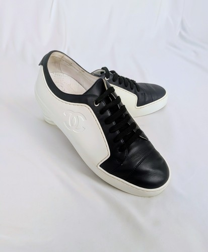 Chanel leather two tone