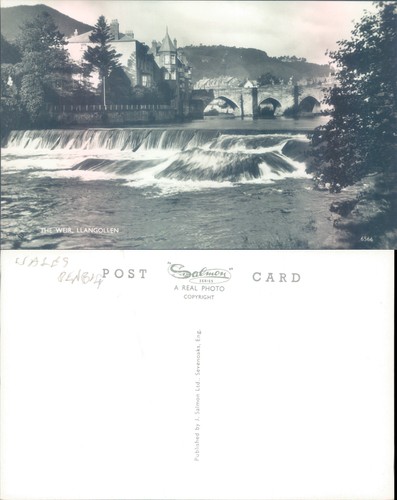 The weir llangollen - weir,