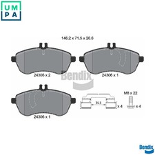 BRAKE PAD SET DISC BRAKE